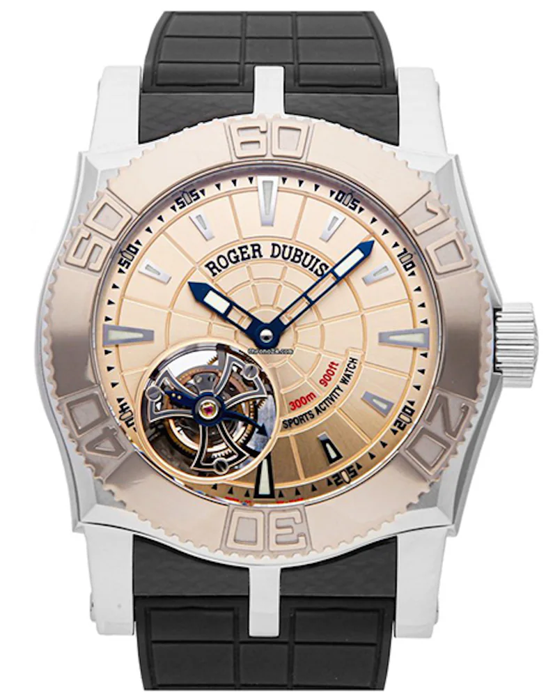 Roger Dubuis Easy Diver Tourbillon Salmon Dial